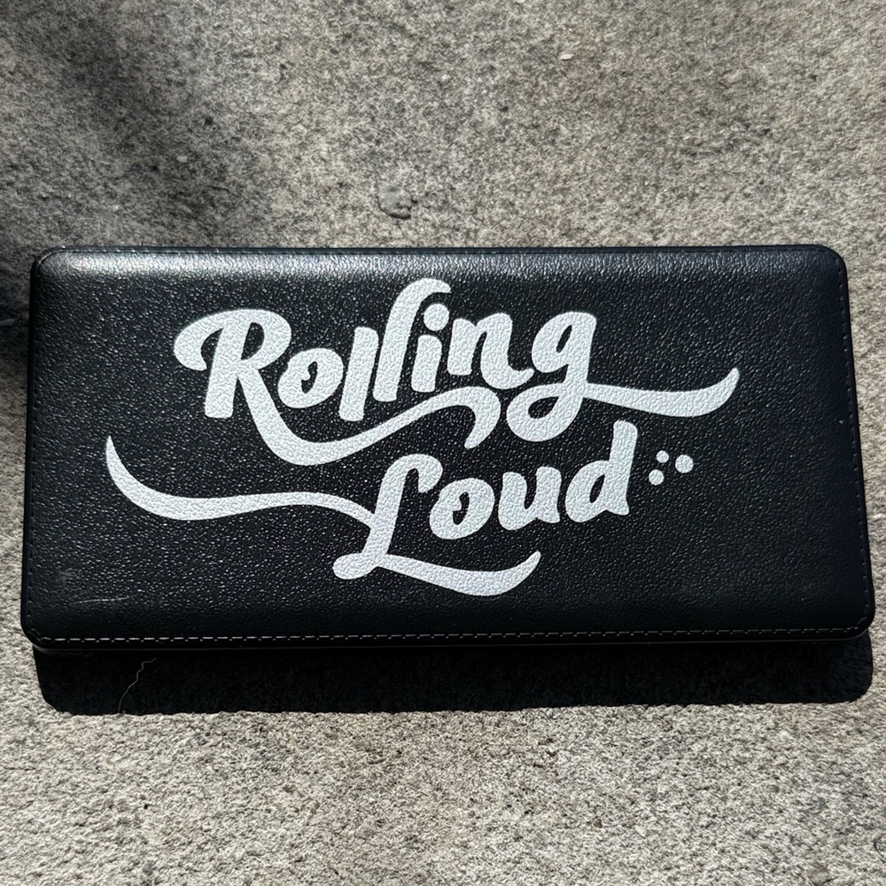 Rolling Loud Black Portable Charger
